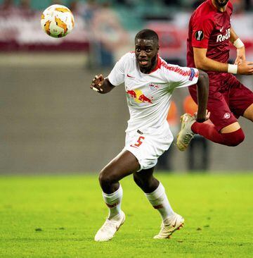 RB Leipzig| 19 yr. old. Despite still being in his teens the Bundesliga defender already commands a heft price tag of 30 million euro.
