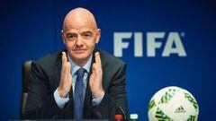 Infantino fue escogido como presidente de la FIFA el pasado 26 de febrero en Z&uacute;rich, Suiza. 