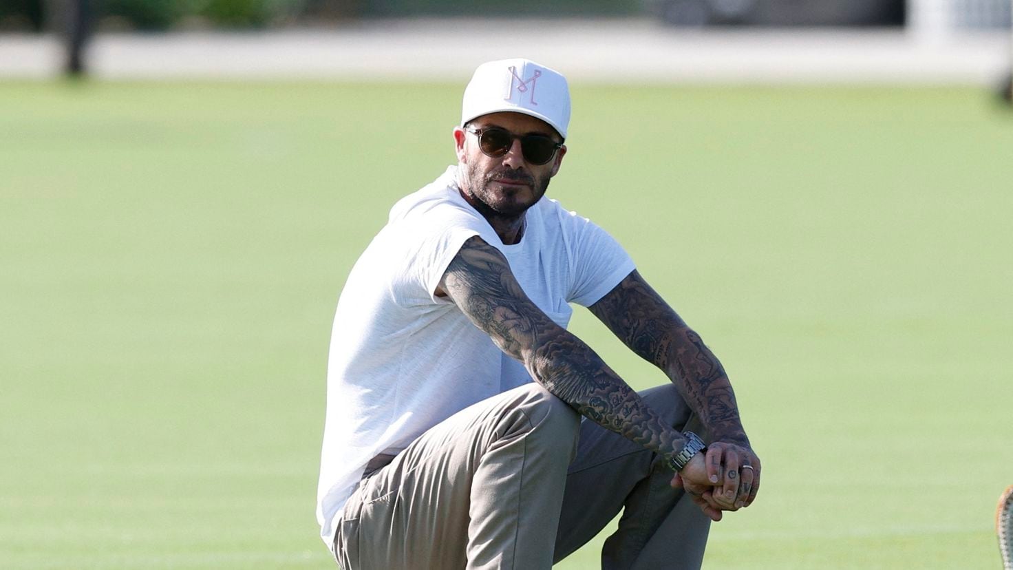Video of David Beckham recreating Messi’s free kick goal in his first match with Inter Miami