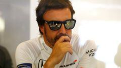 Fernando Alonso en el GP de Canad&aacute;.