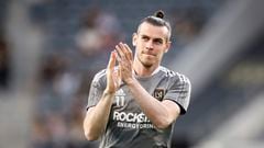 Gareth Bale durante un partido de la MLS entre Los Ángeles CF y Seattle Sounders.