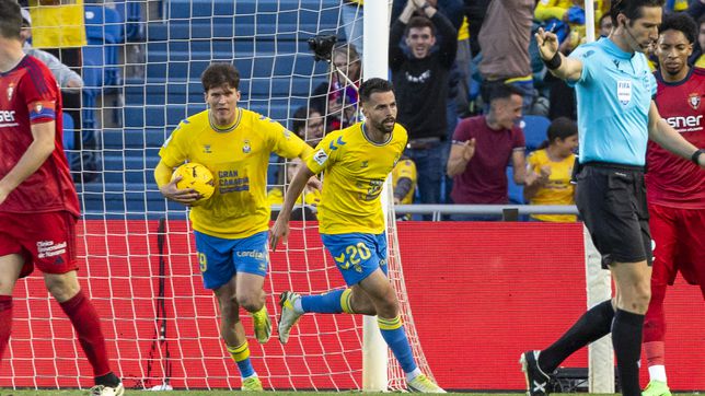 Posiciones de osasuna contra u. d. las palmas