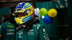 Fernando Alonso (Aston Martin). Spa-Francorchamps, Bélgica. F1 2023.