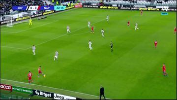 Chiesa iguala el gol de Mertens para que la Juve rescate un punto en casa