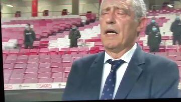 El video viral de Cristiano durante el himno de Portugal