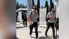 ¿Guiño a Bale o broma?: la particular acción de Courtois con su mascarilla