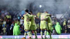 Las Águilas made history as they tore apart a lacklustre Pachuca at the Estadio Azteca.