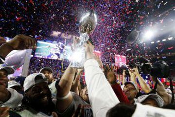 Patriots consiguen el titulo del Super Bowl XLIX ante los Seattle Seahawks.