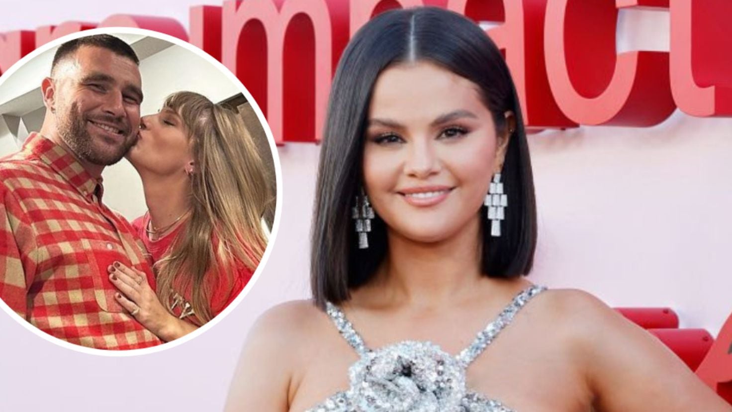Selena Gomez, worried about the relationship between Taylor Swift and  Travis Kelce - AS USA