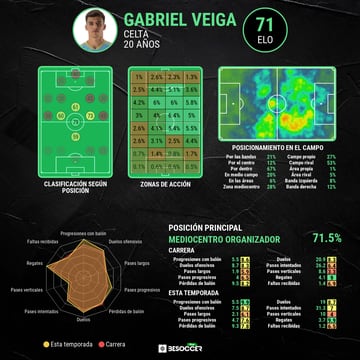 Perfil analítico de Gabri Veiga.