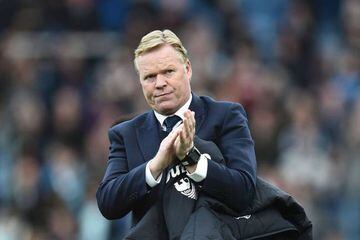 Everton's Dutch manager Ronald Koeman