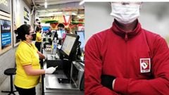 Supermercados de Colombia toman medidas sanitarias y de consumo por el coronavirus.