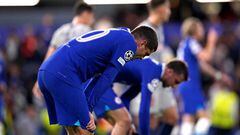 Chelsea's Christian Pulisic appears dejected at the end of the UEFA Champions League Group E match at Stamford Bridge, London. Picture date: Wednesday September 14, 2022. (Photo by John Walton/PA Images via Getty Images)