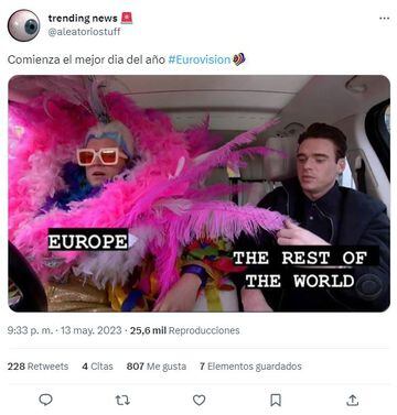 Los mejores memes de Eurovisión 2023
