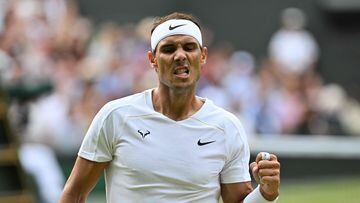 El ranking con puntos de Wimbledon: Nadal, segundo