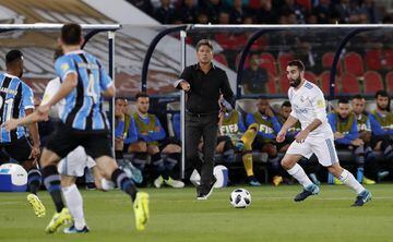 Carvajal with the ball.