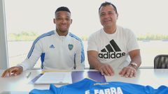 Frank Fabra renueva con Boca Juniors hasta 2025