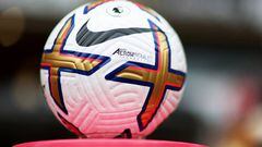 WOLVERHAMPTON, ENGLAND - SEPTEMBER 03: The Nike match ball is seen ahead of the Premier League match between Wolverhampton Wanderers and Southampton FC at Molineux on September 03, 2022 in Wolverhampton, England. (Photo by Jack Thomas - WWFC/Wolves via Getty Images)