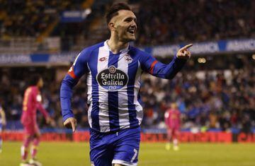 Lucas Pérez was in top form last season for Deportivo and ended the year with 17 goals.