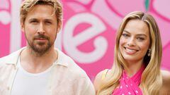 Actors Margot Robbie and Ryan Gosling are photographed during a photocall for the upcoming Warner Bros. film "Barbie" in Los Angeles, California, U.S., June 25, 2023.   REUTERS/Mike Blake
