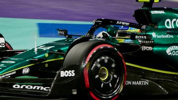 Fernando Alonso (Aston Martin AMR23). Yeda, Arabia Saudí. F1 2023.