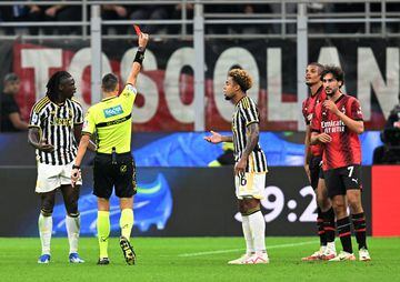 As usual, AC Milan vs Juventus was a feisty affair.