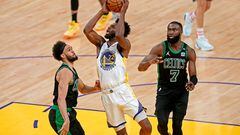 The Golden State Warriors took a 3-2 lead in the NBA Finals after beating the Boston Celtics and sit just a win away from their fourth title in eight years.