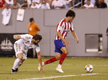 Joao Félix in action against Real Madrid