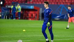 Kepa Arrizabalaga of Chelsea during UEFA Champions League, football match played between Sevilla Futbol Club and Chelsea Football Club at Ramon Sanchez Pizjuan Stadium on December 2, 2020 in Sevilla, Spain.
 AFP7 
 02/12/2020 ONLY FOR USE IN SPAIN