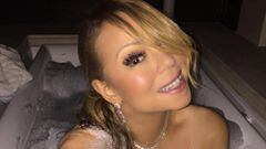 Mariah Carey ha compartido un par de fotograf&iacute;as en su cuenta de Instagram relaj&aacute;ndose en una ba&ntilde;era llena de espuma con su cuerpo desnudo.