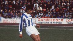 "One Club Men", Agustín Gajate se mantuvo ligado al club realista desde la temporada 77-78 hasta la 91-92.