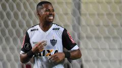 Robinho, en un partido con el Atl&eacute;tico Mineiro.