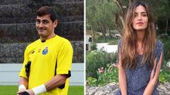 Iker Casillas en un entrenamiento del Oporto y Sara Carbonero durante sus vacaciones en Portugal
