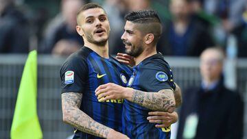 El Inter humilla al Atalanta con 'hat-trick' de Icardi y Banega