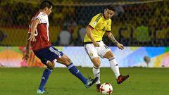 Sigue el Colombia vs Paraguay en vivo online, partido de Eliminatorias Sudamericanas para el Mundial Rusia 2018, hoy, jueves, 05/10/2017 a las 18:30h