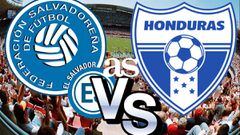 El Salvador vs Honduras en directo y en vivo online, amistoso internacional 2017.