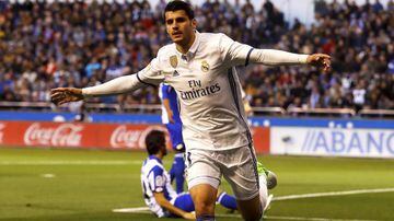 Morata scored 20 goals in 43 appearances for Real Madrid last season.