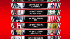 Liga MX: Fechas y horarios de la jornada 8, Clausura 2023