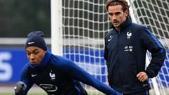 Griezmann on Mbappé: "He's the one who's going to bench us"