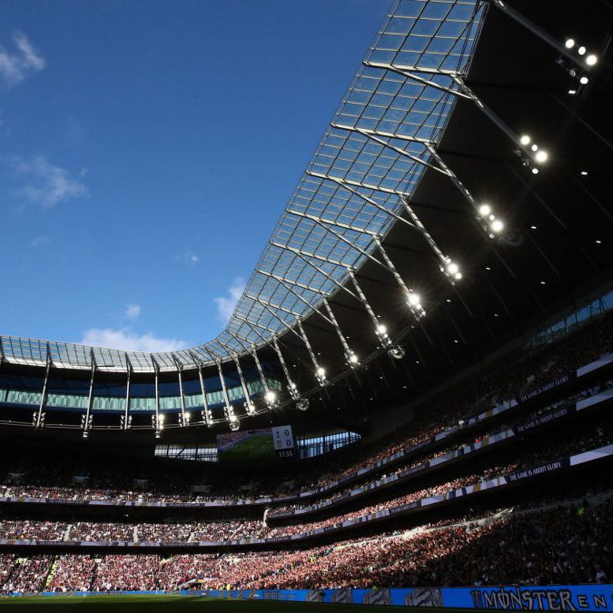 General view of Tottenham Hotspur Stadium ahead of the NFL