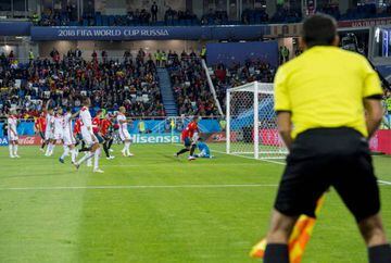 Aspas nicks a late winner for Spain which was ruled out then VAR stepped in.