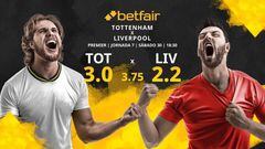 Tottenham Hotspur FC vs. Liverpool FC: horario, TV, estadísticas, clasificación y pronósticos