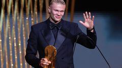 Erling Haaland won the Gerd Müller Trophy as men’s soccer’s highest-scoring player in 2022/23. Once again, the award felt very much like a consolation prize.