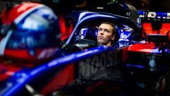 Daniil Kvyat en el Toro Rosso.