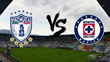 Pachuca vs Cruz Azul en vivo online: Liga MX, Jornada 16