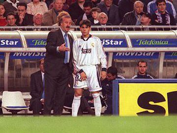 Llegó al primer equipo en 1999 de la mano de Vicente del Bosque desde las categorías inferiores del equipo blanco, debutó con 18 años, pero en la temporada 2000/01 se marchó cedido al Espanyol. 