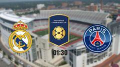 Real Madrid vs PSG en directo online, partido de la International Champions Cup .