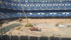 Real Madrid: new Bernabéu retractable pitch delayed by a year