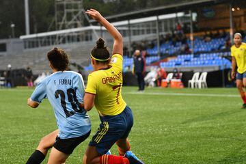 En imágenes, el duelo entre Colombia y Uruguay en la última fecha de la fase de grupos del Sudamericano Femenino Sub 17.