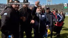 El ejemplar gesto de Maradona tras su victoria sobre Aldosivi
